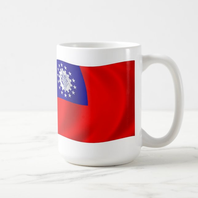 Mug Drapeau de la Birmanie (Droite)