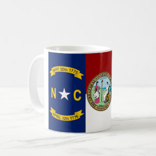 Mug Drapeau de la Caroline du Nord