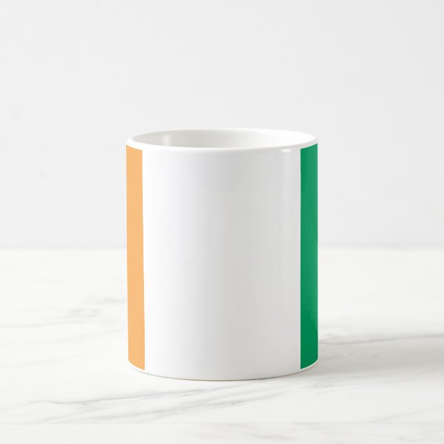 Mug Drapeau de la Côte d'Ivoire (Centre)