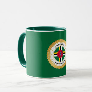 Mug Drapeau de la Dominique