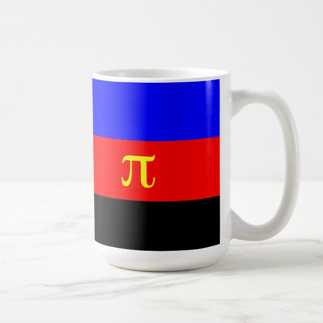 Mug Drapeau de la Fierté polyamérale (Droite)