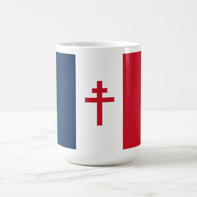 Mug Drapeau de la France libre (Centre)