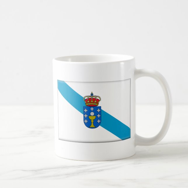 Mug Drapeau de la Galicie (Espagne) (Droite)