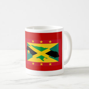 Mug Drapeau de la Grenade et de la Jamaïque Nation Bén
