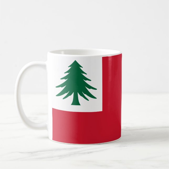 Mug Drapeau de la Nouvelle-Angleterre (pin seulement)  (Gauche)