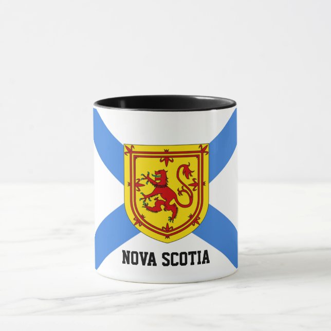 Mug Drapeau de la Nouvelle-Écosse (Centre)