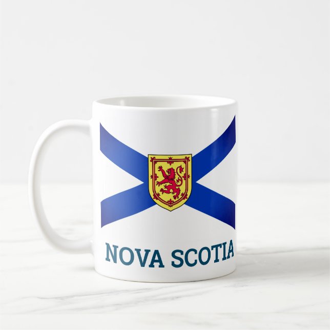 Mug Drapeau de la Nouvelle-Écosse, Canada (Gauche)