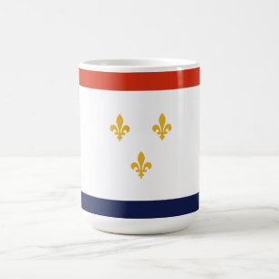 Mug Drapeau de La Nouvelle-Orléans