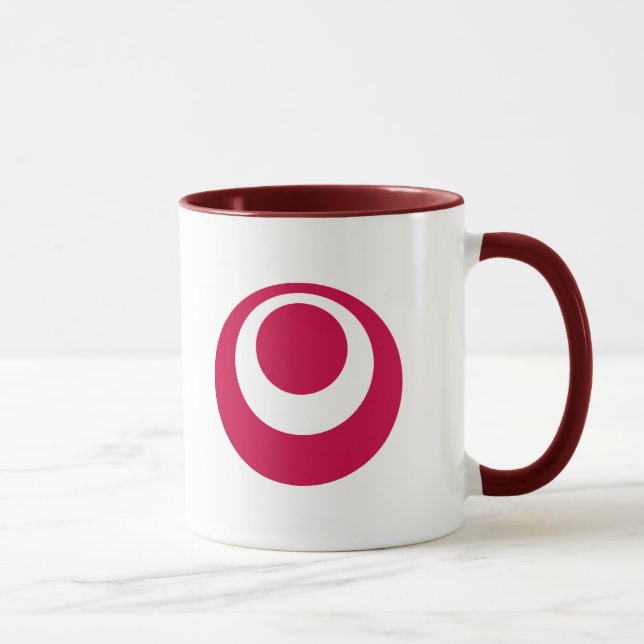 Mug Drapeau de la préfecture d'Okinawa, Japon (Droite)