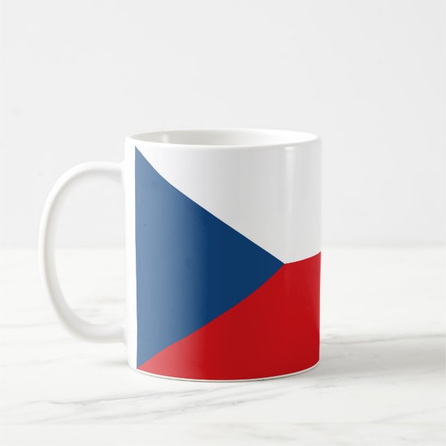 Mug Drapeau de la République tchèque (Gauche)