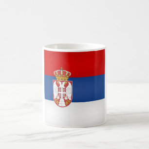 Mug Drapeau de la Serbie cool