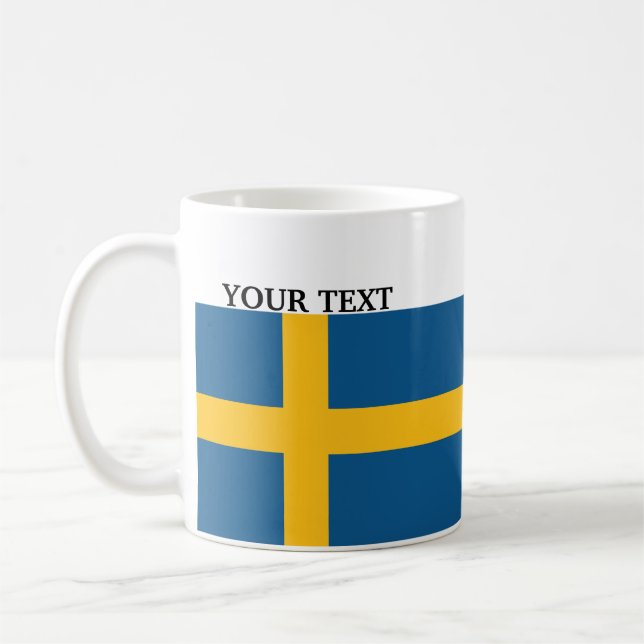Mug Drapeau de la Suède (Gauche)