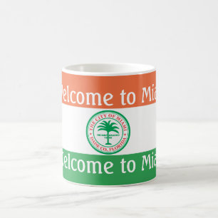 Mug Drapeau de la ville de Miami