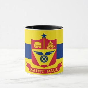Mug Drapeau de la ville de Saint-Paul