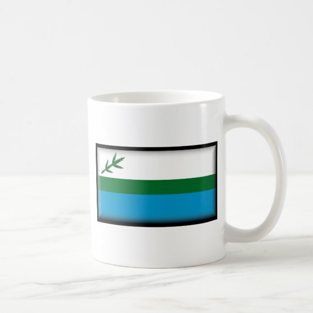 Mug Drapeau de Labrador (Canada) (Droite)