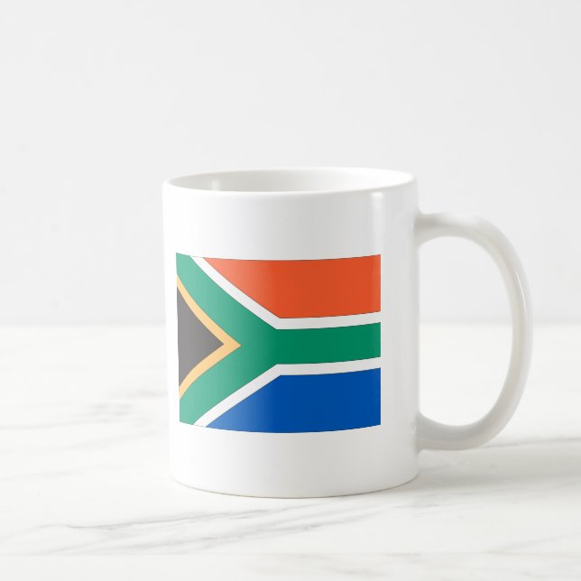 Mug Drapeau de l'Afrique du Sud (Droite)
