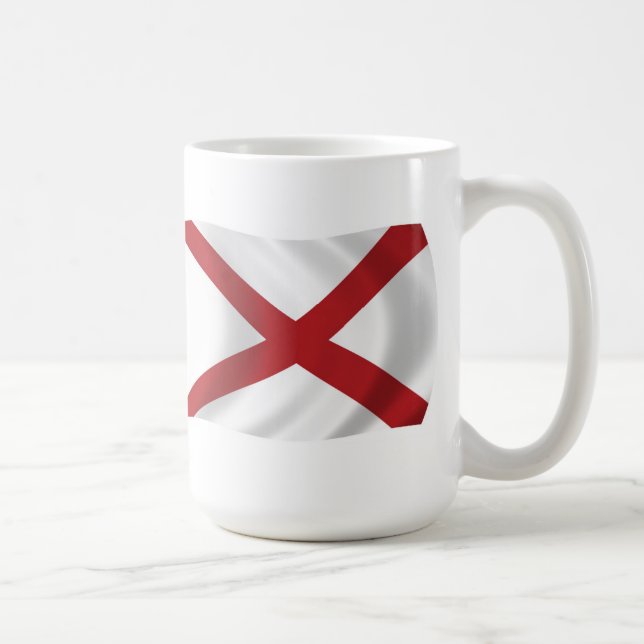 Mug Drapeau de l'Alabama (Droite)