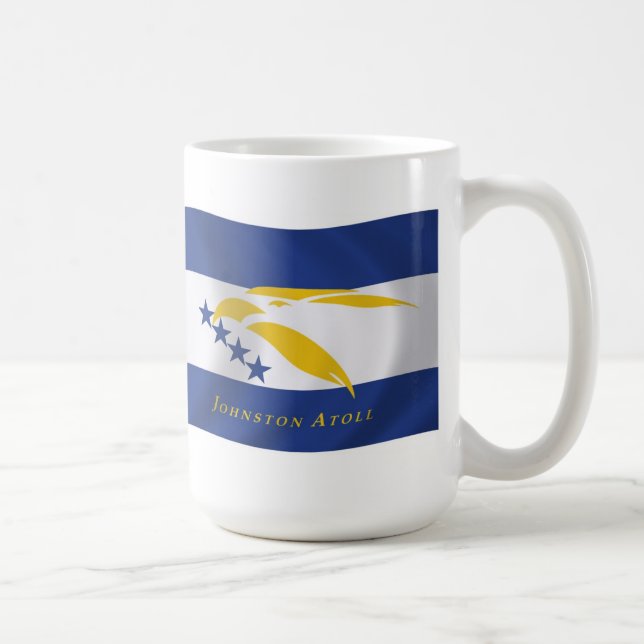 Mug Drapeau de l'atoll de Johnston (Droite)