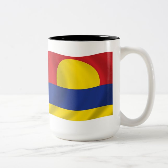 Mug Drapeau de l'Atoll Palmyra (Droit)