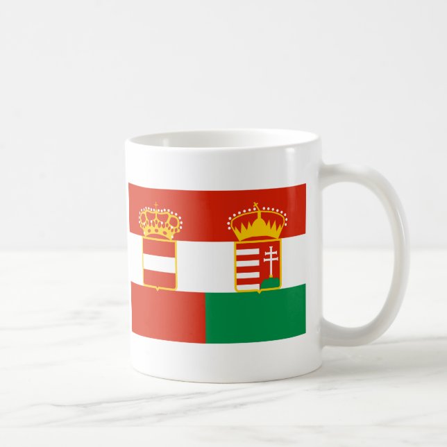 Mug Drapeau de l'Autriche Hongrie (1869-1918) (Droite)