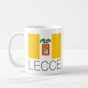 Mug Drapeau de Lecce, Pouilles (Italie)