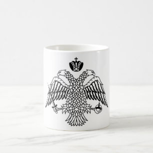 Mug Drapeau de l'Eglise orthodoxe grecque Mont Athos r