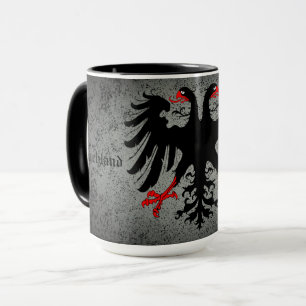 Mug Drapeau de l'empire allemand à jamais double aigl