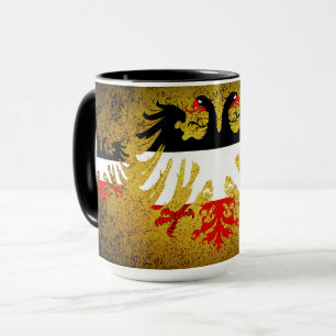 Mug Drapeau de l'empire allemand à jamais double aigle