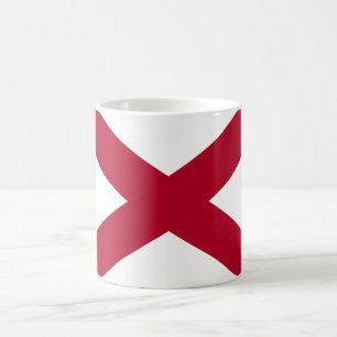 Mug Drapeau de l'état de l'Alabama