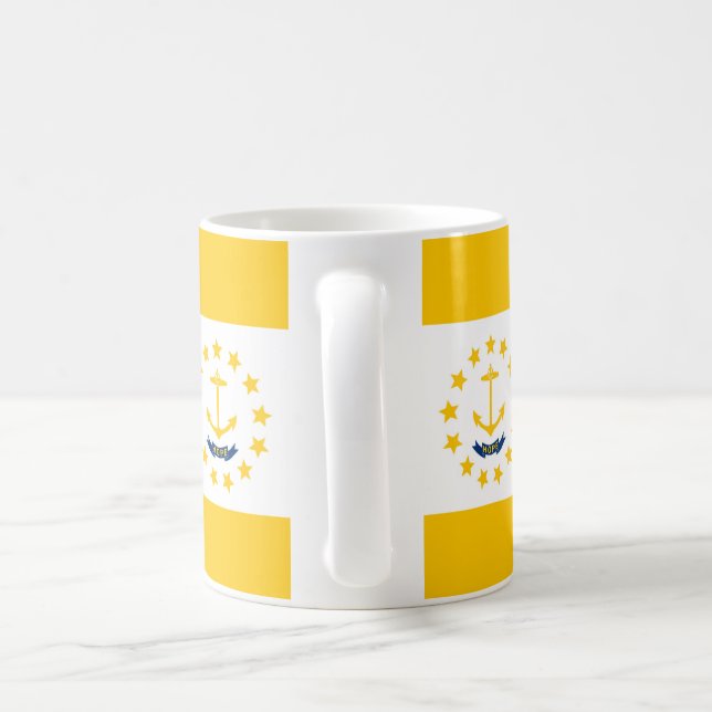 Mug Drapeau de l'État de Rhode Island (Poignée)
