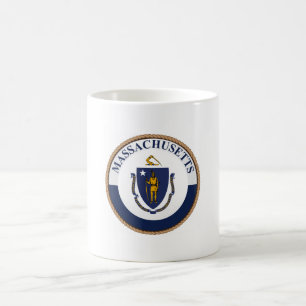Mug Drapeau de l'État du Massachusetts