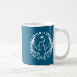 Mug drapeau de l'état du Minnesota rebelle plongeur