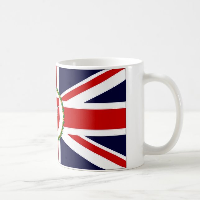 Mug Drapeau de lieutenant le Gouverneur d'île de Man (Droite)