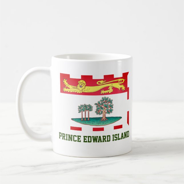 Mug Drapeau de l'Île-du-Prince-Édouard (Gauche)