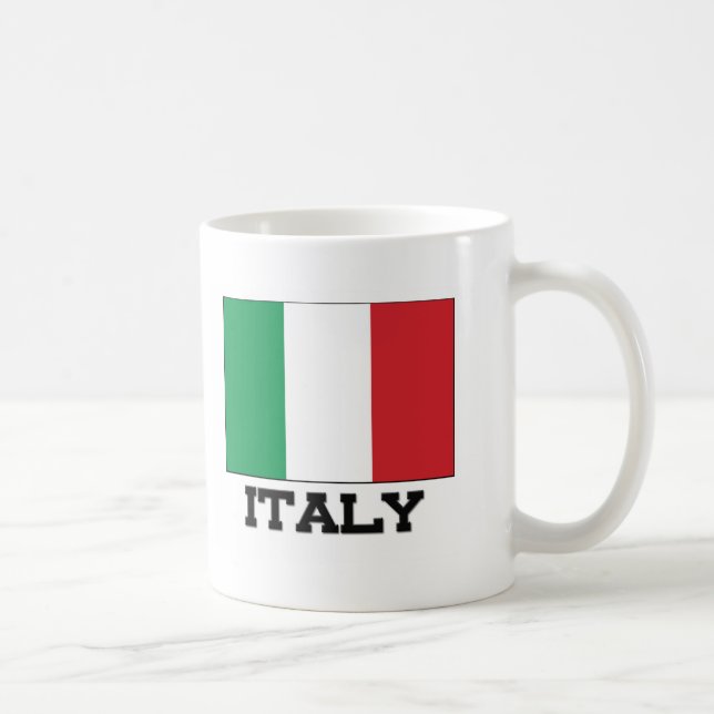 Mug Drapeau de l'Italie (Droite)