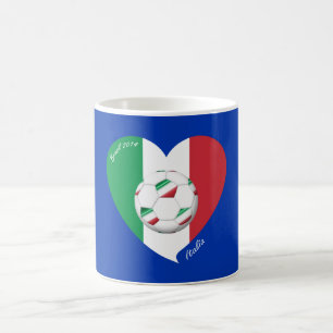 Mug Drapeau de l'ITALIE FOOTBALL et equipes nationales