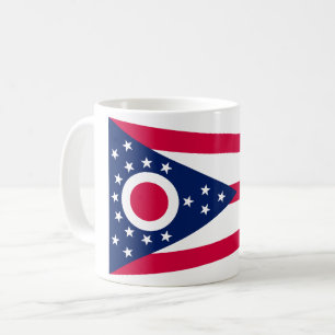 Mug Drapeau de l'Ohio : la bannière Buckeye State