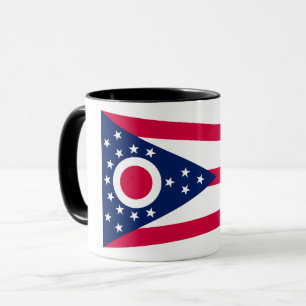 Mug Drapeau de l'Ohio : La bannière de l'État Buckeye