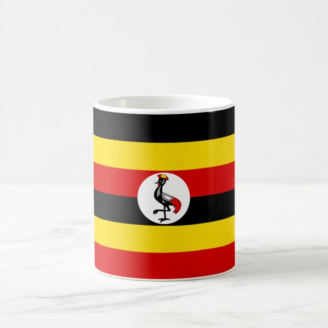 Mug Drapeau de l'Ouganda (Centre)