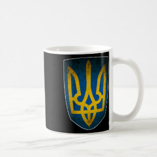 Mug Drapeau de l'Ukraine et trident ukrainien 1
