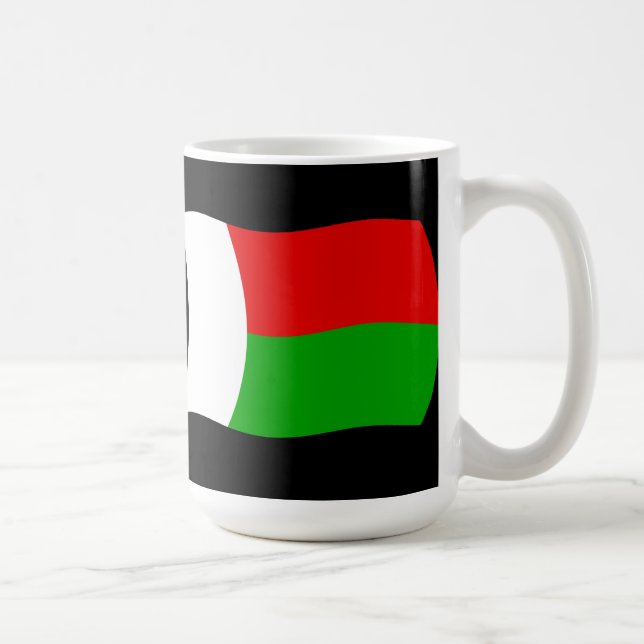 Mug Drapeau de Madagascar (Droite)