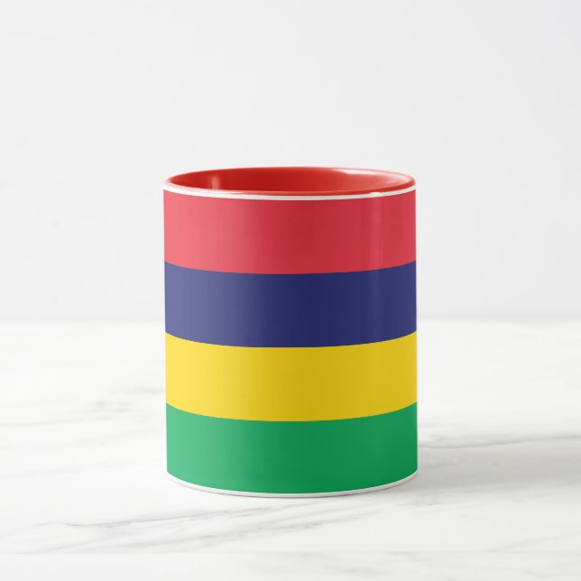 Mug Drapeau de Maurice (Centre)