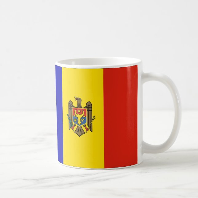 Mug Drapeau de Moldova (Droite)