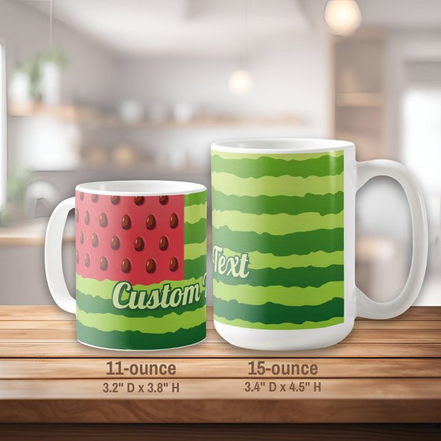 Mug Drapeau de pastèque (Créateur téléchargé)