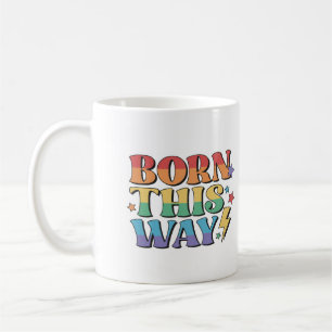 MUG DRAPEAU DE PLANCHE NÉ DE CETTE FAÇON ESTHÉTIQUE RÉ