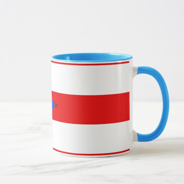 Mug Drapeau de Porto Rico (Droite)