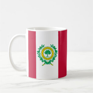 Mug Drapeau de Raleigh en Caroline du Nord