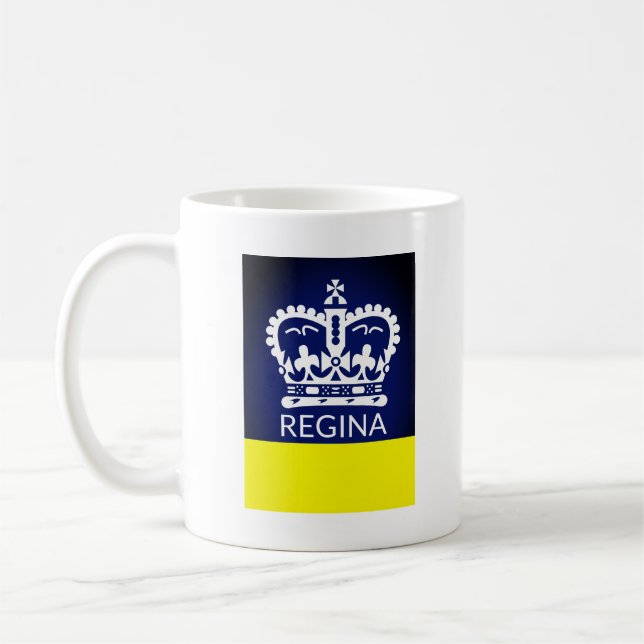 Mug Drapeau de Regina (Saskatchewan) (Gauche)