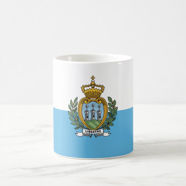Mug Drapeau de Saint-Marin (Centre)