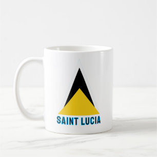 Mug Drapeau de Sainte-Lucie